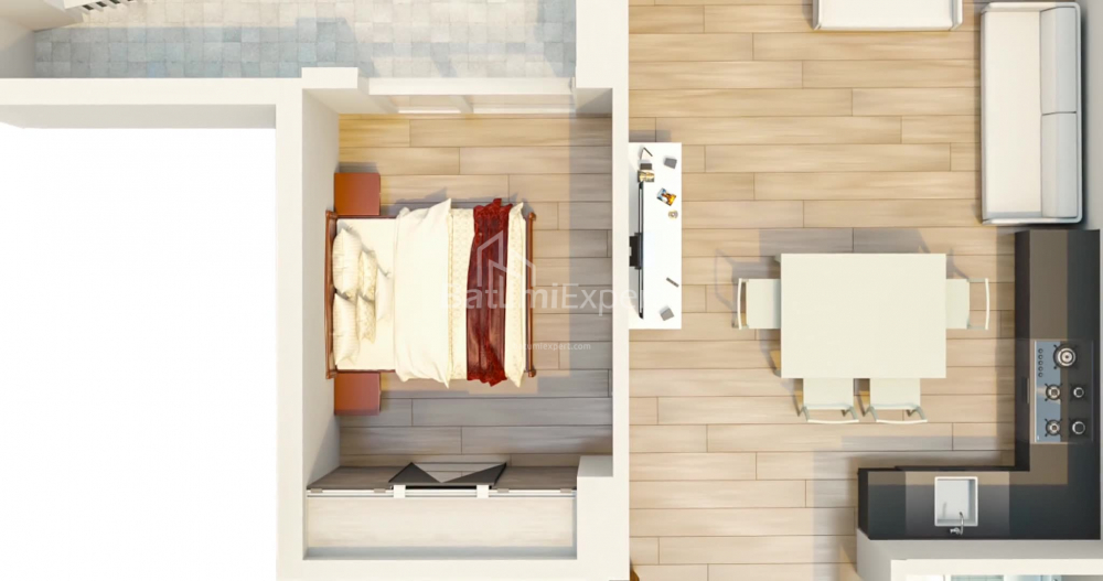 Mənzil 66.67 m² - Mezqvarta, Chakvi, Gürcüstan