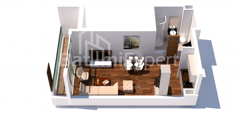 Mənzil 33.2 m² - Lech və Maria Kachinsky, Batumi, Gürcüstan
