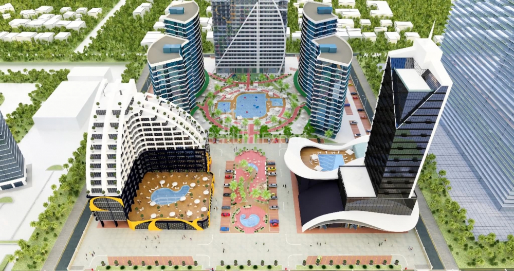 Mənzil 34.8 m² - Lech və Maria Kachinsky, Batumi, Gürcüstan