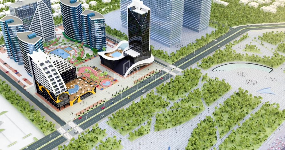 Mənzil 74.8 m² - Lech və Maria Kachinsky, Batumi, Gürcüstan