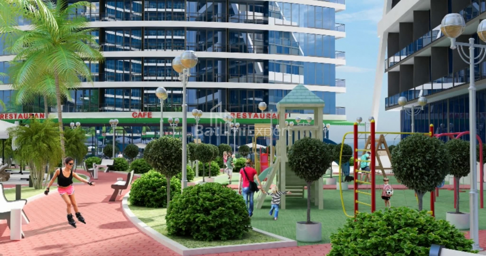 Tikilməkdə olan obyekt 74.8 m² - Lech və Maria Kachinsky, Batumi, Gürcüstan