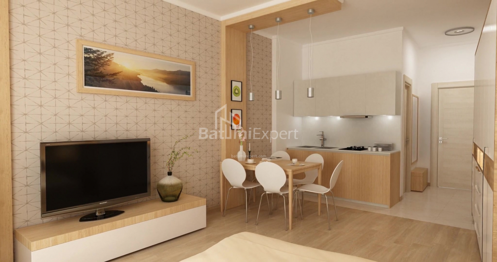 Tikilməkdə olan obyekt 34.9 m² - Lech və Maria Kachinsky, Batumi, Gürcüstan