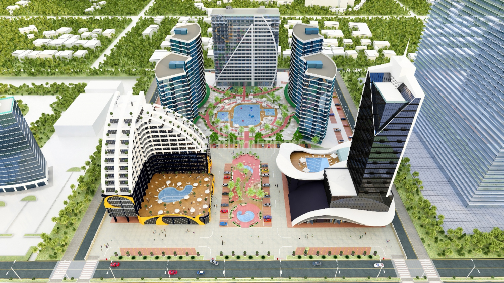 Tikilməkdə olan obyekt 74.8 m² - Lech və Maria Kachinsky, Batumi, Gürcüstan