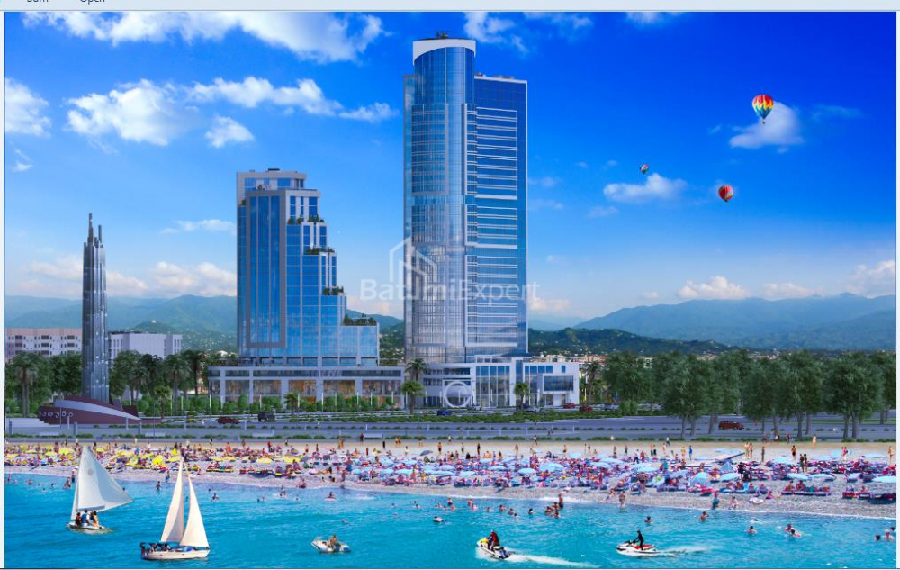 Mənzil 29.9 m² - Qəhrəmanlar Xiyabanı, Batumi, Gürcüstan