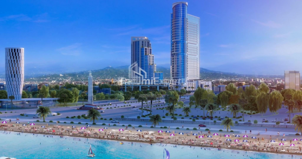 Mənzil 41.7 m² - Qəhrəmanlar Xiyabanı, Batumi, Gürcüstan