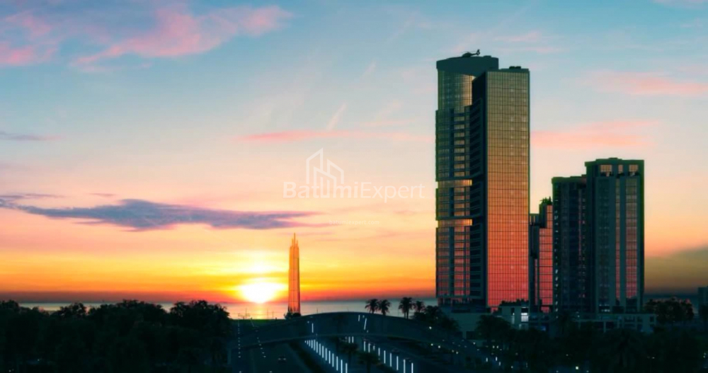 Mənzil 49.2 m² - Qəhrəmanlar Xiyabanı, Batumi, Gürcüstan