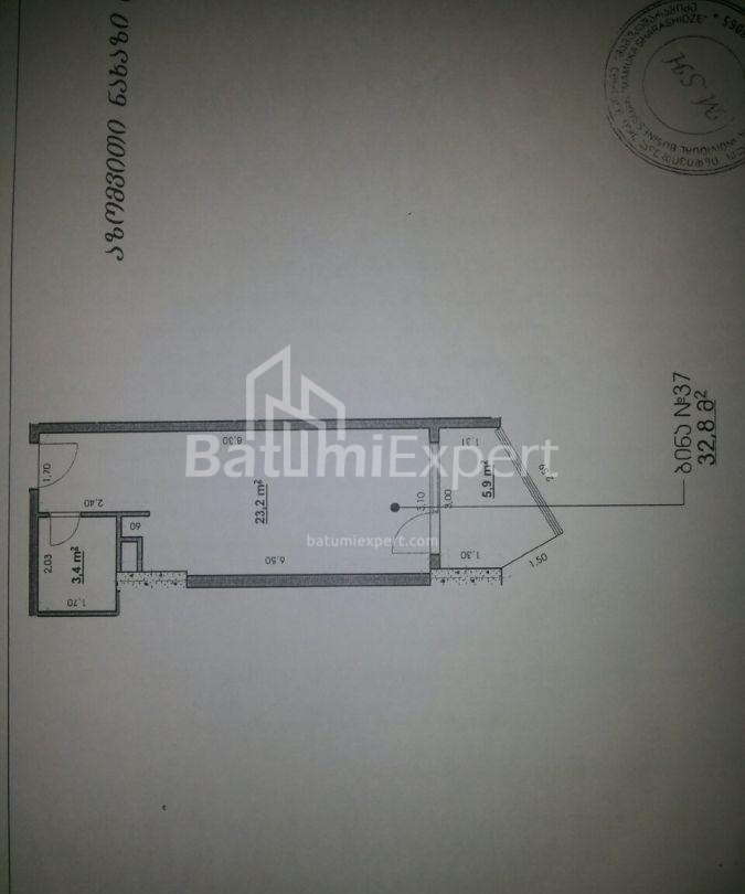 Mənzil 33 m² - Tbel-Abuseridze, Batumi, Gürcüstan