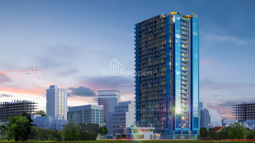 Tikilməkdə olan obyekt 55.8 m² - Qriqola Lortkipanidze, Batumi, Gürcüstan