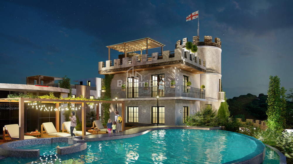 Tikilməkdə olan obyekt 272 m² - Ağmaşenebeli, Chakvi, Gürcüstan