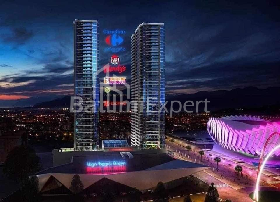 Mənzil 51 m² - Zhiuli Shartava, Batumi, Gürcüstan