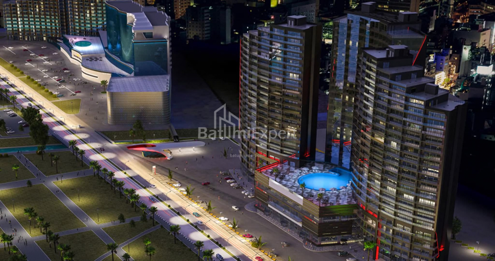 Mənzil 63.24 m² - Lech və Maria Kachinsky, Batumi, Gürcüstan