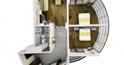 Mənzil 84.54 m² - Mezqvarta, Chakvi, Gürcüstan