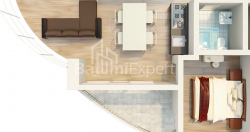 Mənzil 2-комн 57.9 m² - Mezqvarta, Chakvi