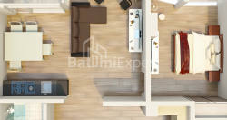 Mənzil 71.17 m² - Mezqvarta, Chakvi, Gürcüstan