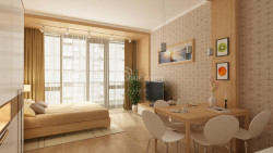 Mənzil 1-комн 35 m² - Lech və Maria Kachinsky, Batumi