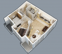 Tikilməkdə olan obyekt 2-комн 55.8 m² - Lech və Maria Kachinsky, Batumi
