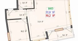Tikilməkdə olan obyekt 2-комн 55.8 m² - Lech və Maria Kachinsky, Batumi