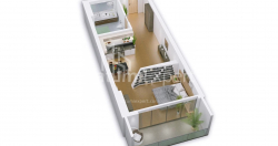 Mənzil 2-комн 59.4 m² - Qəhrəmanlar Xiyabanı, Batumi