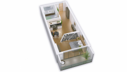 Mənzil 1-комн 43.2 m² - Qəhrəmanlar Xiyabanı, Batumi