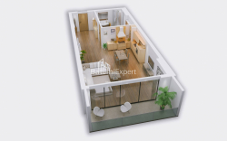 Mənzil 1-комн 40.7 m² - Qəhrəmanlar Xiyabanı, Batumi