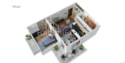 Mənzil 2-комн 54 m² - Yurievskaya, Batumi