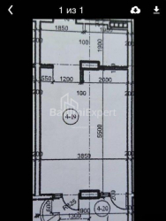 Mənzil 1-комн 35 m² - Yurievskaya, Batumi