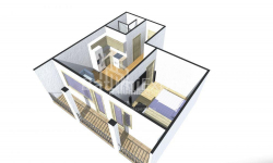 Mənzil 2-комн 46 m² - Yurievskaya, Batumi