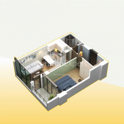 Tikilməkdə olan obyekt 2-комн 49.4 m² - Xaydarə Abaşidze, Batumi