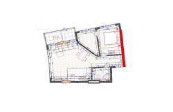 Mənzil 3-комн 55.7 m² - Lech və Maria Kachinsky, Batumi