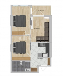 Mənzil 57 m² - Ekvtime Takaişvili, Batumi, Gürcüstan