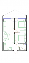 Mənzil 62.2 m² - Zuraba Qorqiladze, Batumi, Gürcüstan