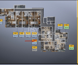 Mənzil 1-комн 31.5 m² - Rustaveli, Chakvi